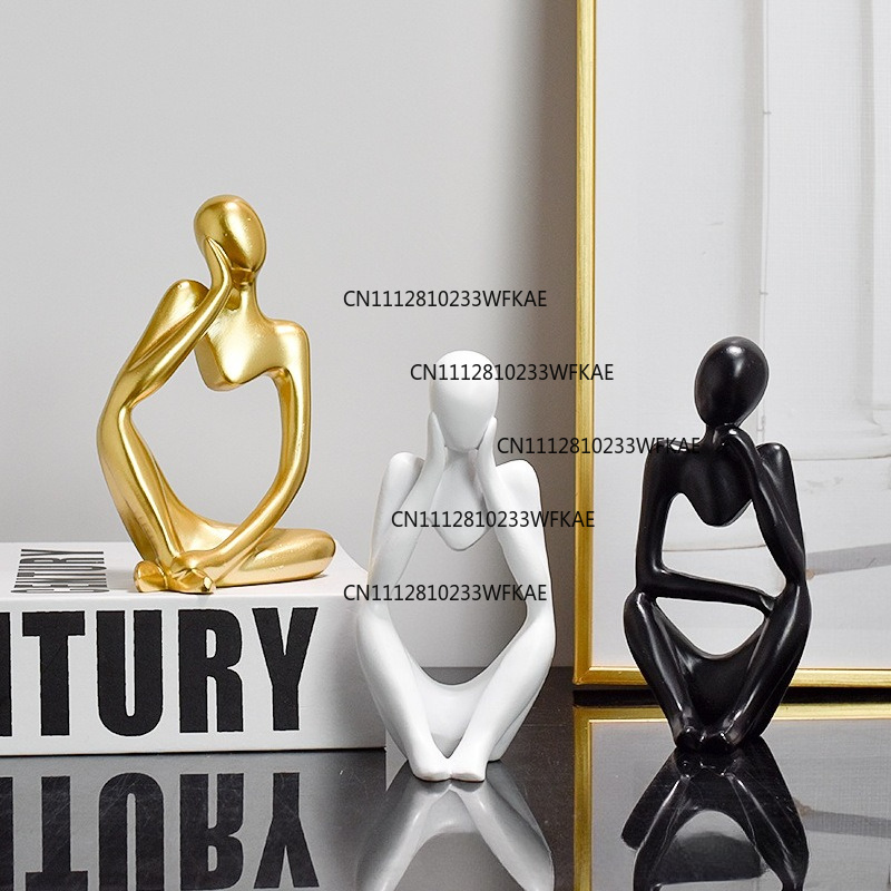 Home Decor Handicraft - Light luxury creative mini think left
