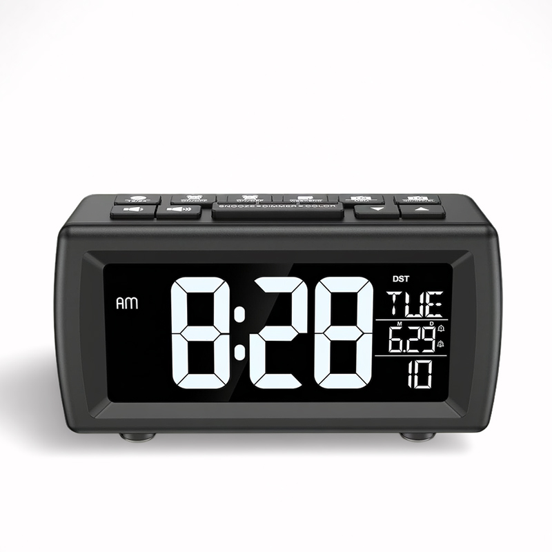 Vintage Alarm Clock - FM Radio Alarm Clock Retro Digital