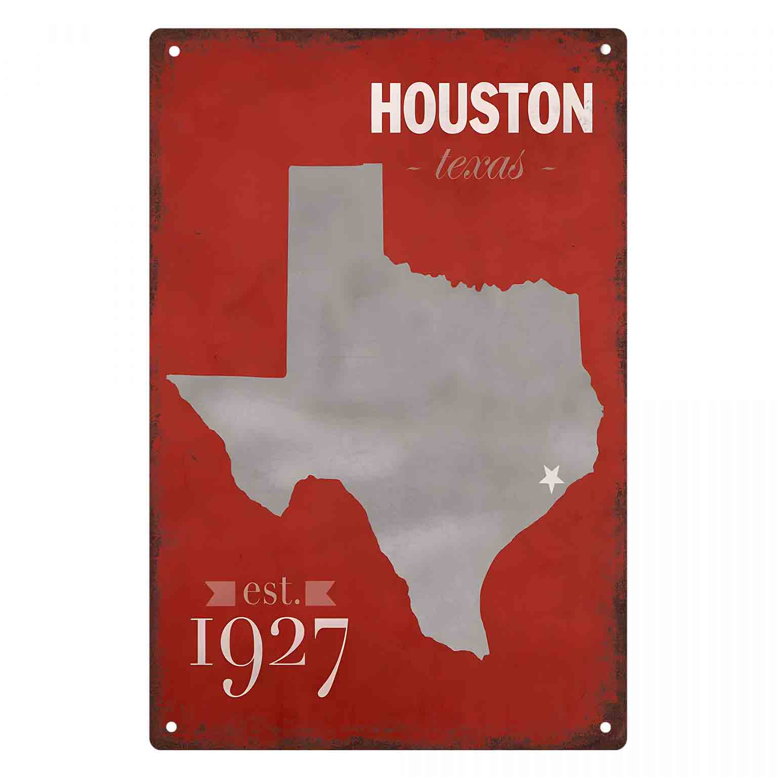 Home Decor Houston - 2D FLAT 1pc 