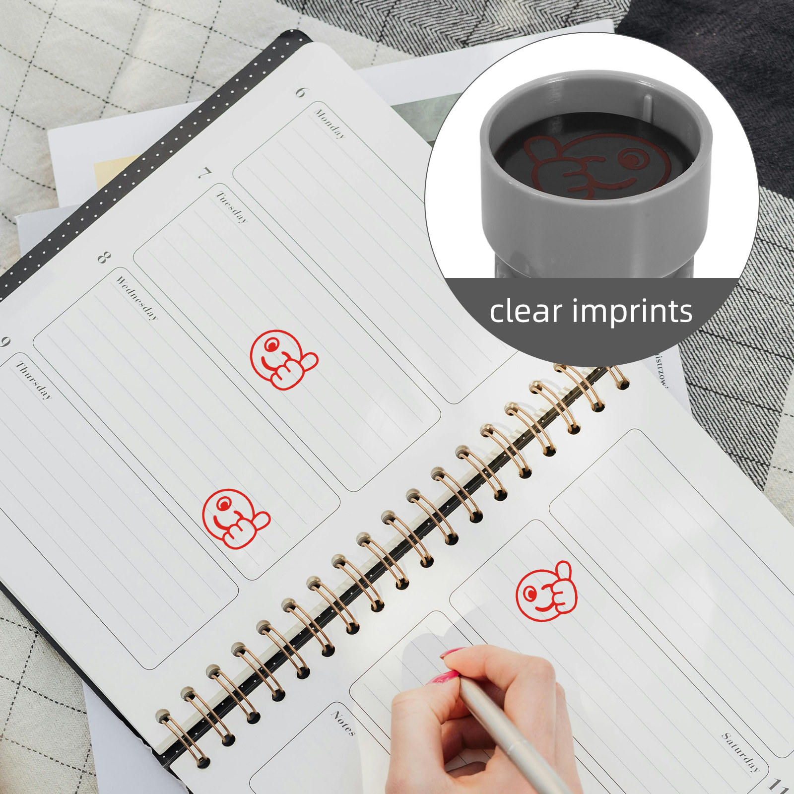 Home Decor Design - Educational Praise Stamp for Teachers Students