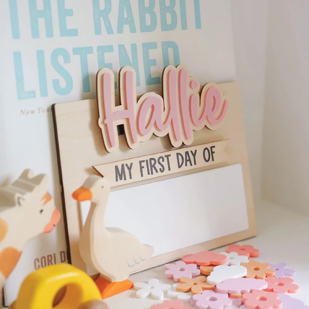 Home Decor Product - 1Pc Custom First and Last Day