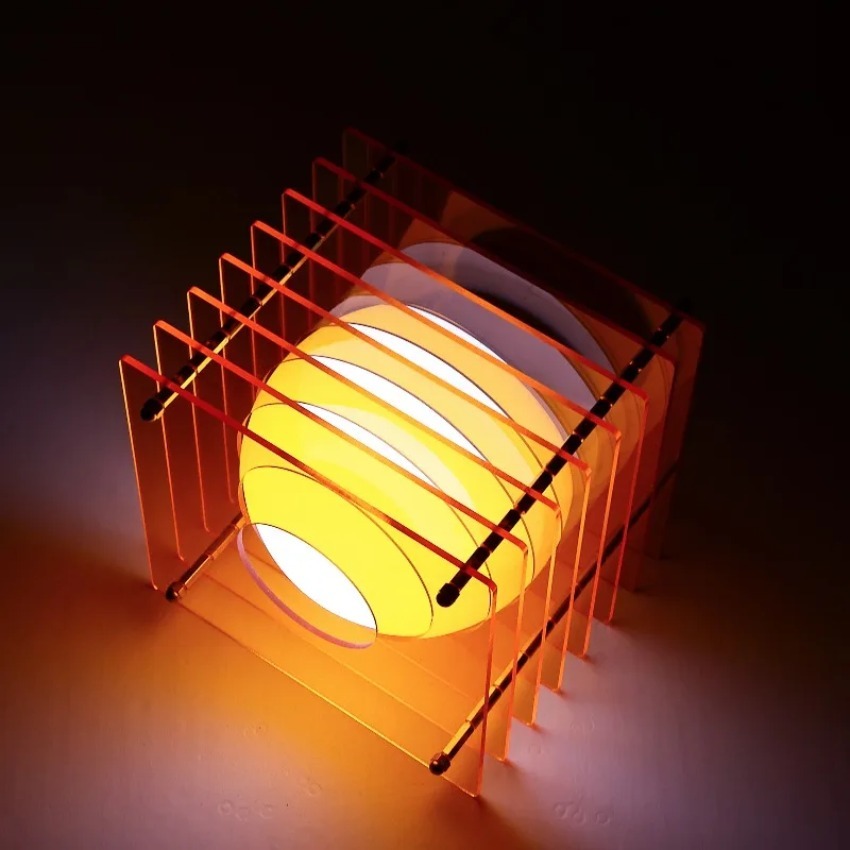 Home Decor Lighting - DIY Moon Lamp Acrylic Thousand Layer