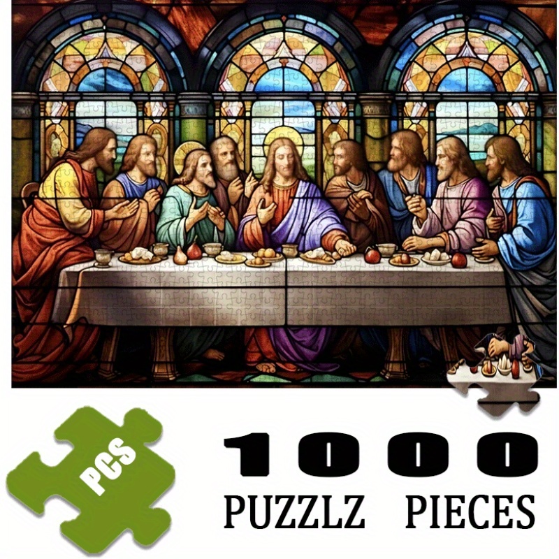 Home Decor Games Free - 1000pcs Religious Scene Last Supper Paper