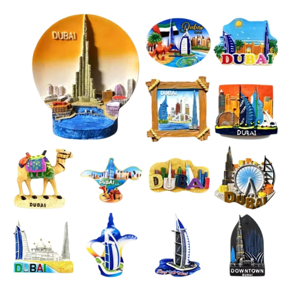 Home Decor Uae - UAE Dubai 3D Hand Painted Resin
