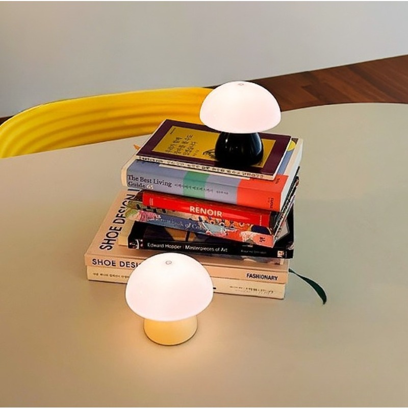 Home Decor Ikea - Mushroom LED Touch Table Lamp Rechargeable