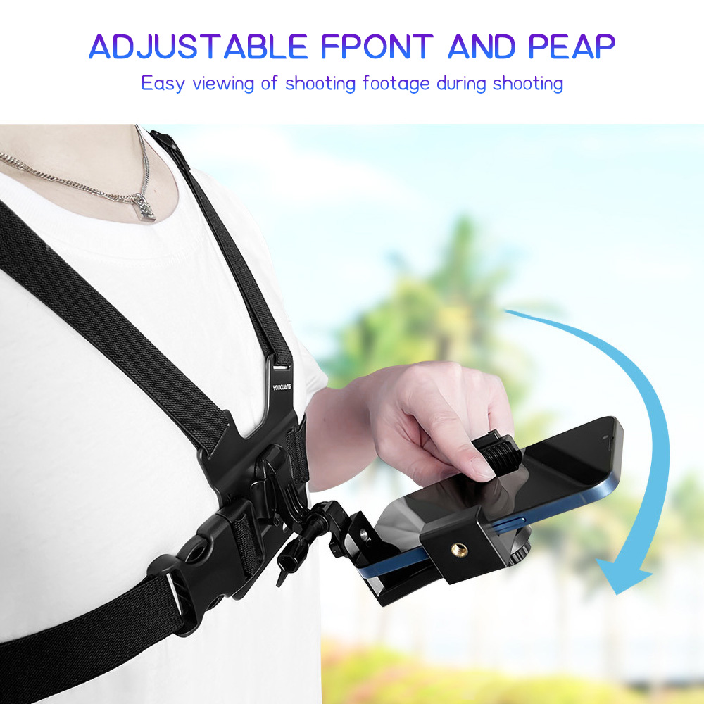Home Decor Design - Chest Mount Phone Strap Holder Adjustable