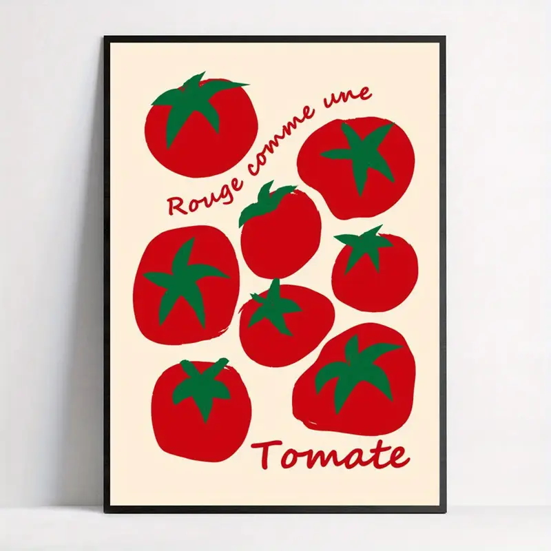 Modern Colorful Red Tomatoes W - đánh giá và giá Home Decor Nepal