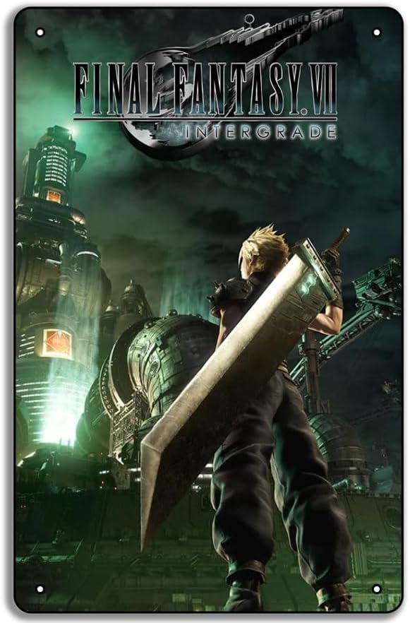 Final Fantasy VII Game Poster  - đánh giá và giá Home Decor Games Free