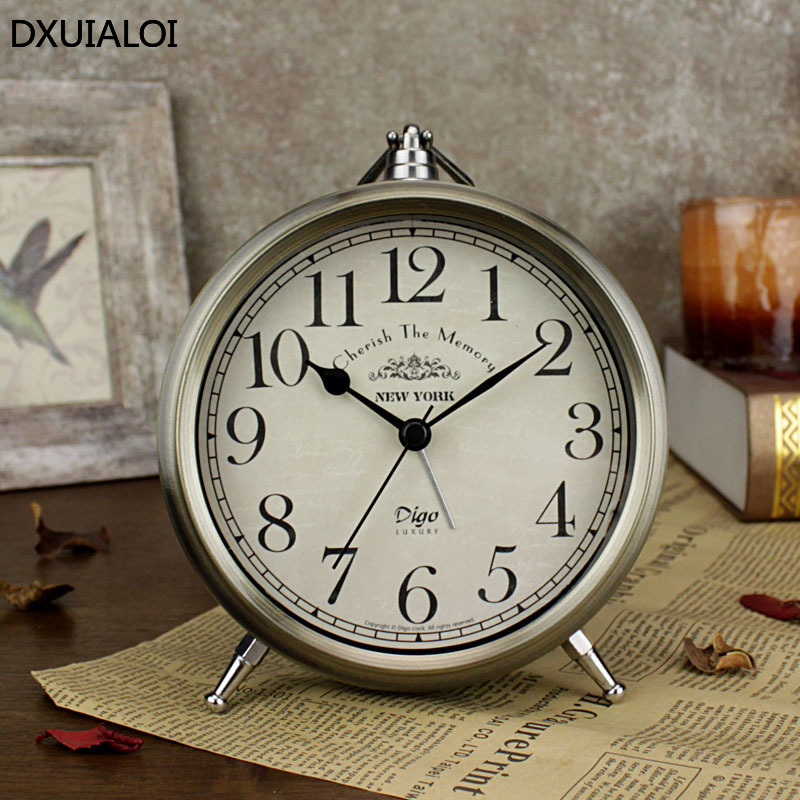DXUIALOI Retro Đơn Giản Ký Túc - đánh giá và giá Vintage Alarm Clock