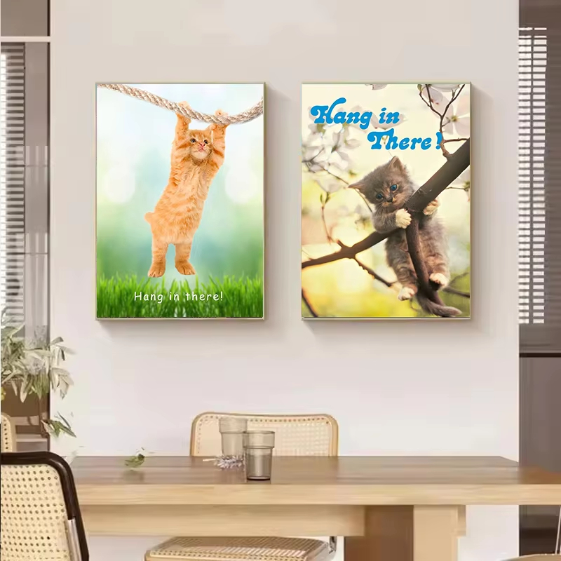 Hang In There Baby Cute Cat Yo - đánh giá và giá Home Decor Yoga