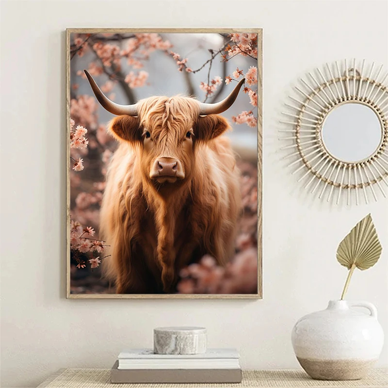 Scottish Highlanders   poster  - đánh giá và giá Watercolor Poster Print
