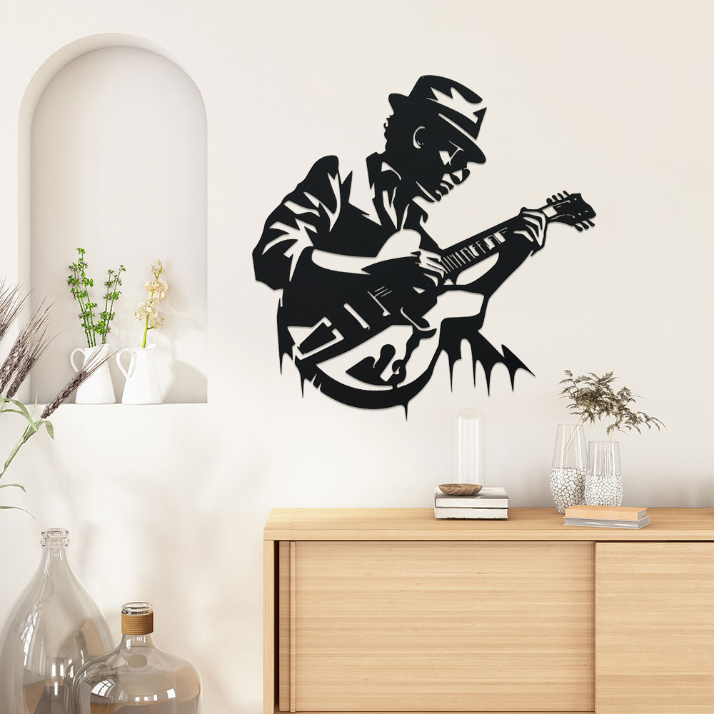 Guitarist Metal Wall Art,1pc U - đánh giá và giá Home Decor Enthusiast