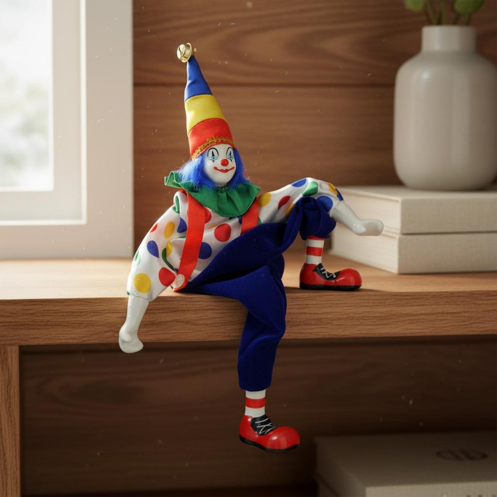 Ceramic Clown Doll Decorative  - đánh giá và giá Home Decor Design