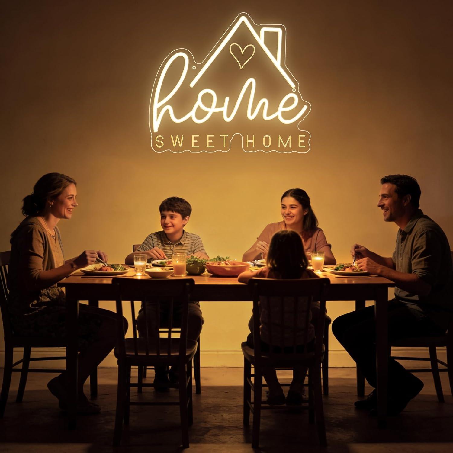 Sweet Home Neon Sign USB Dimma - đánh giá và giá Home Decor Lighting