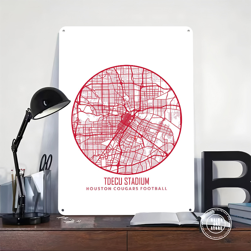 Houston Cougars 3D Printed Tex - đánh giá và giá Home Decor Houston