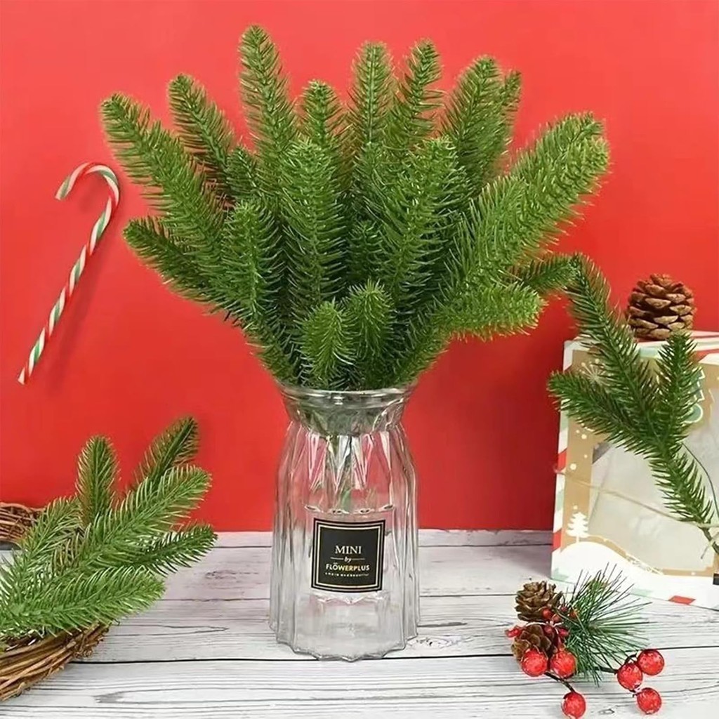 20Pcs Christmas Artificial Pin - đánh giá và giá Home Decor Xmas Gifts