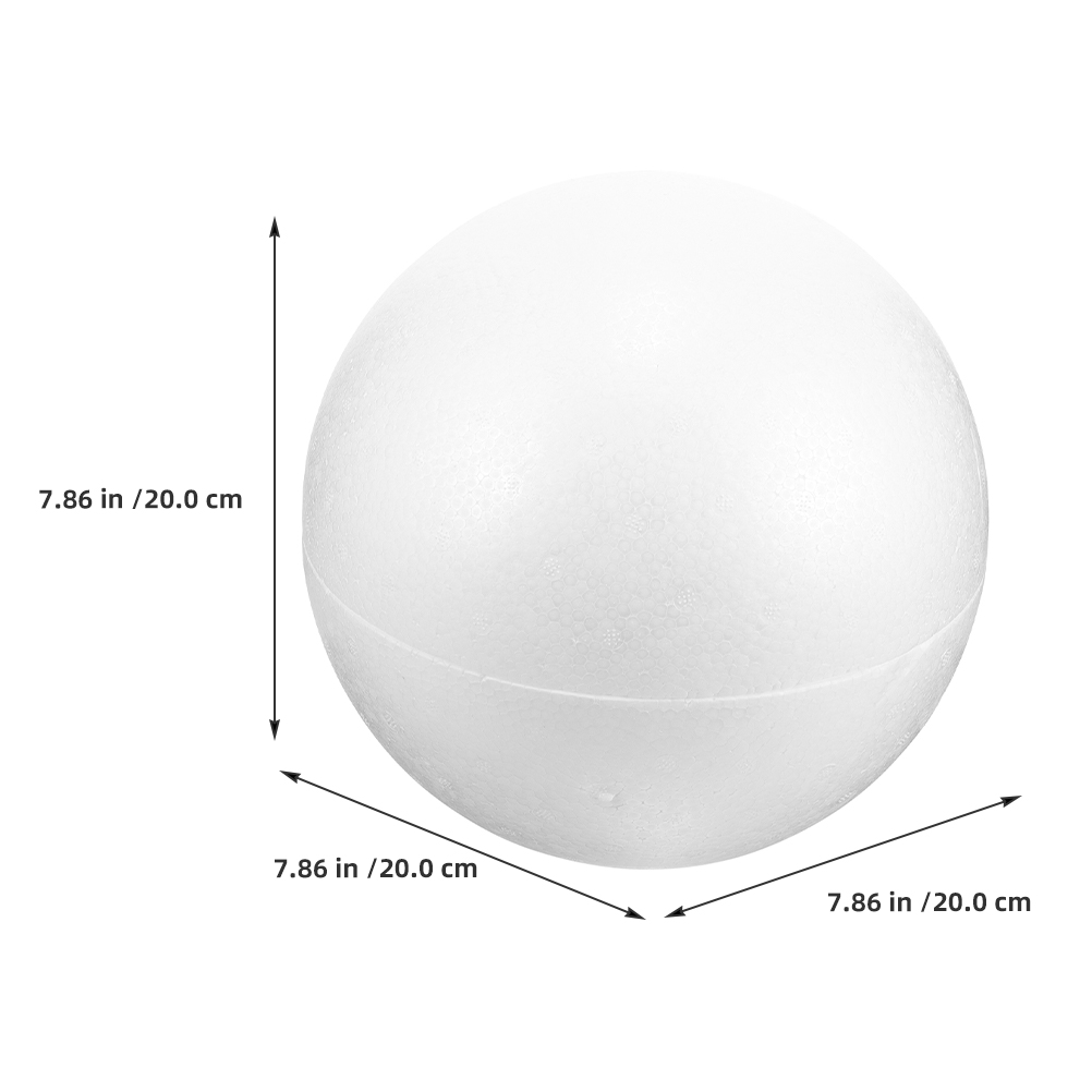 Foam 20cm White DIY Wedding De - đánh giá và giá Home Decor Handicraft