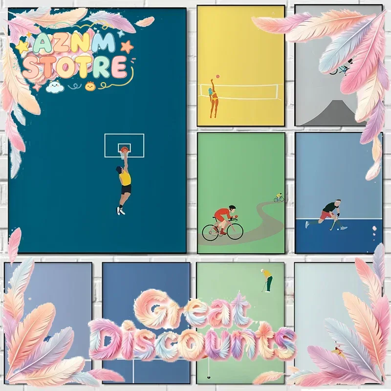 Sports Enthusiasts Illustratio - đánh giá và giá Home Decor Enthusiast