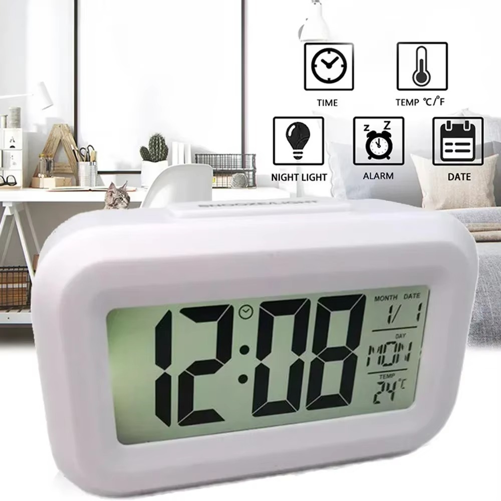 LCD Display Digital Alarm Cloc - đánh giá và giá Vintage Alarm Clock