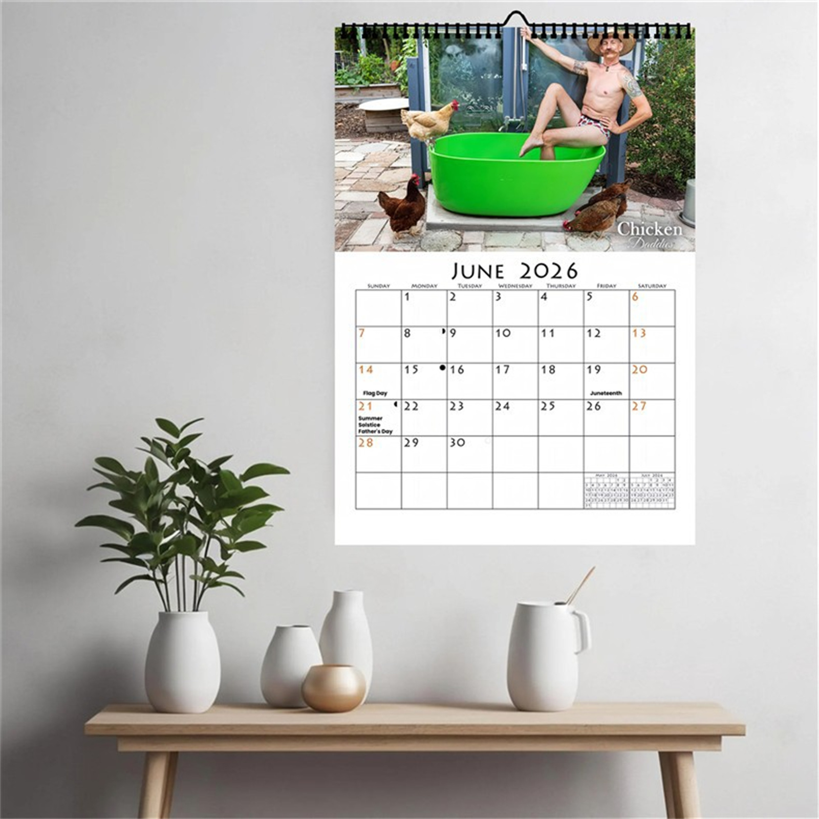 2026 Funny Chicken Daddy Wall  - đánh giá và giá Home Decor Design