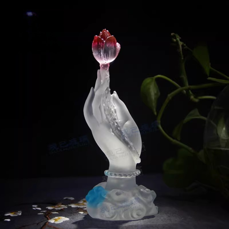 Cz glazed buddha's hand lotus  - đánh giá và giá Home Decor Handicraft