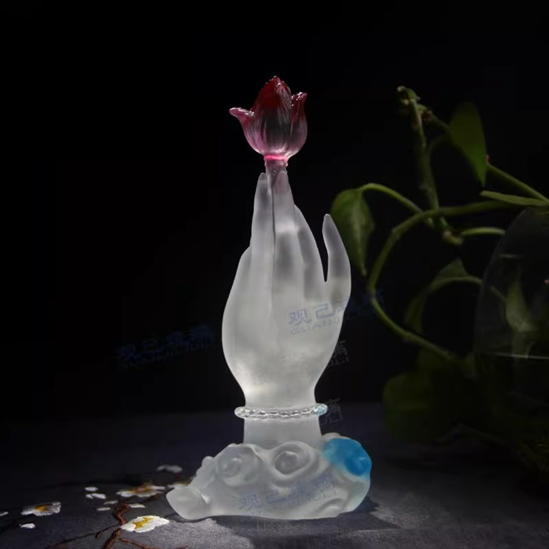 Cz glazed buddha's hand lotus  - đánh giá và giá Home Decor Handicraft