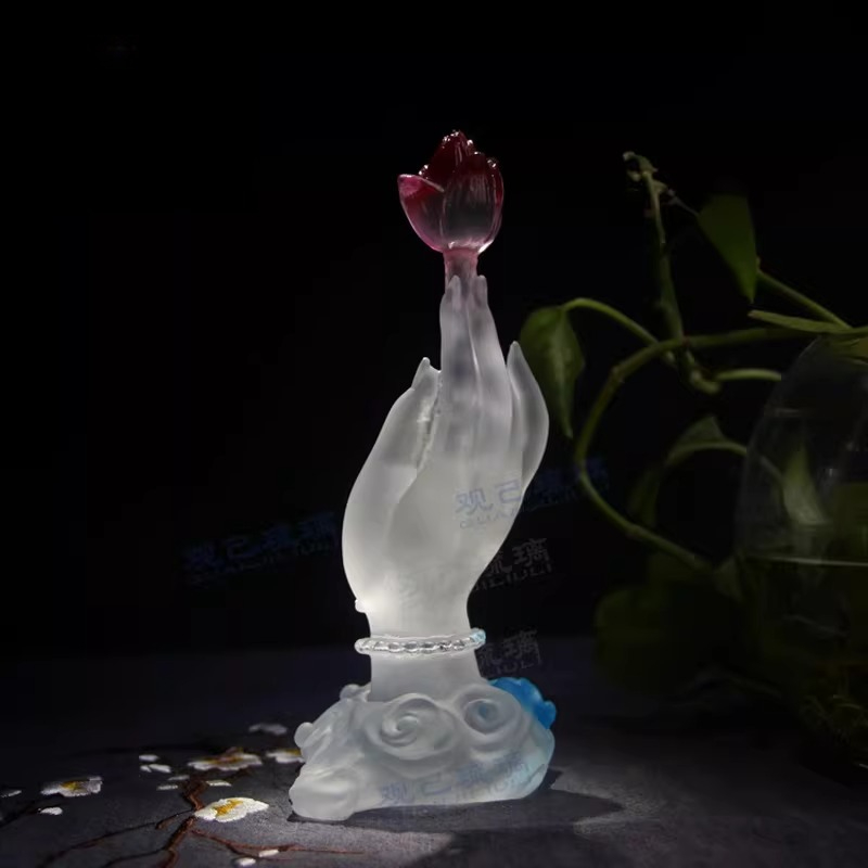 Cz glazed buddha's hand lotus  - đánh giá và giá Home Decor Handicraft