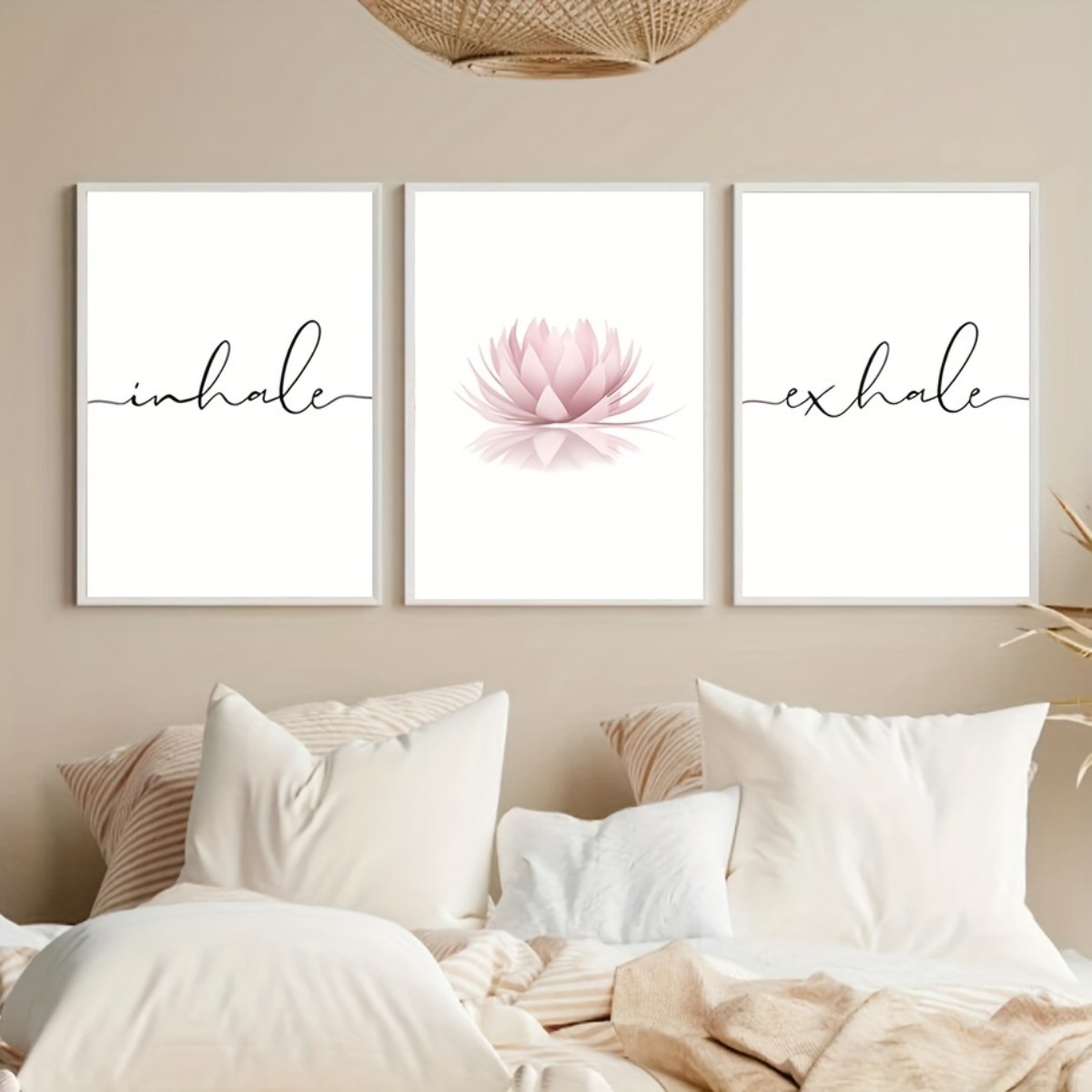 3pcs/set Inhale Exhale Zen Abs - đánh giá và giá Home Decor Yoga