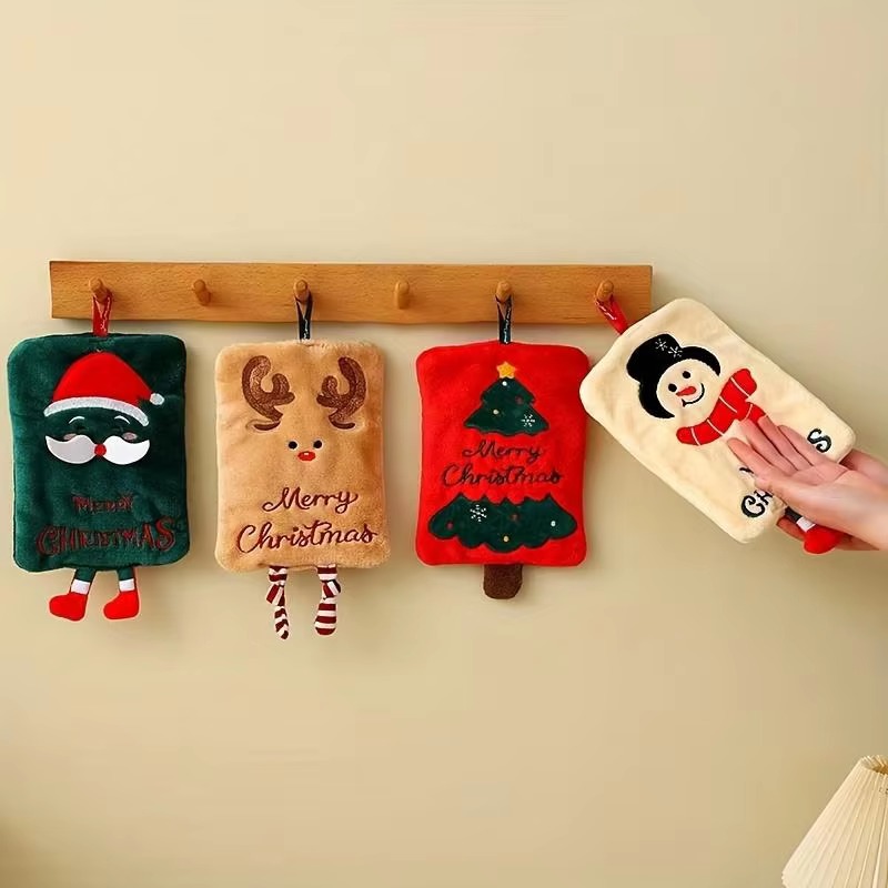 Christmas Hanging Hand Towel C - đánh giá và giá Home Decor Xmas Gifts