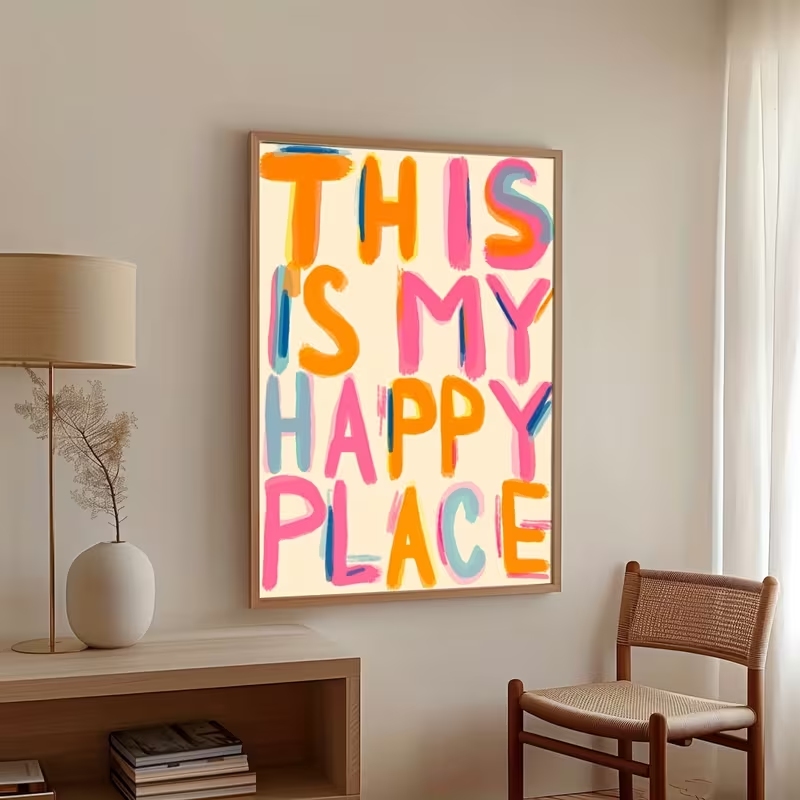 Modern This Is My Happy Place  - đánh giá và giá Home Decor Nepal