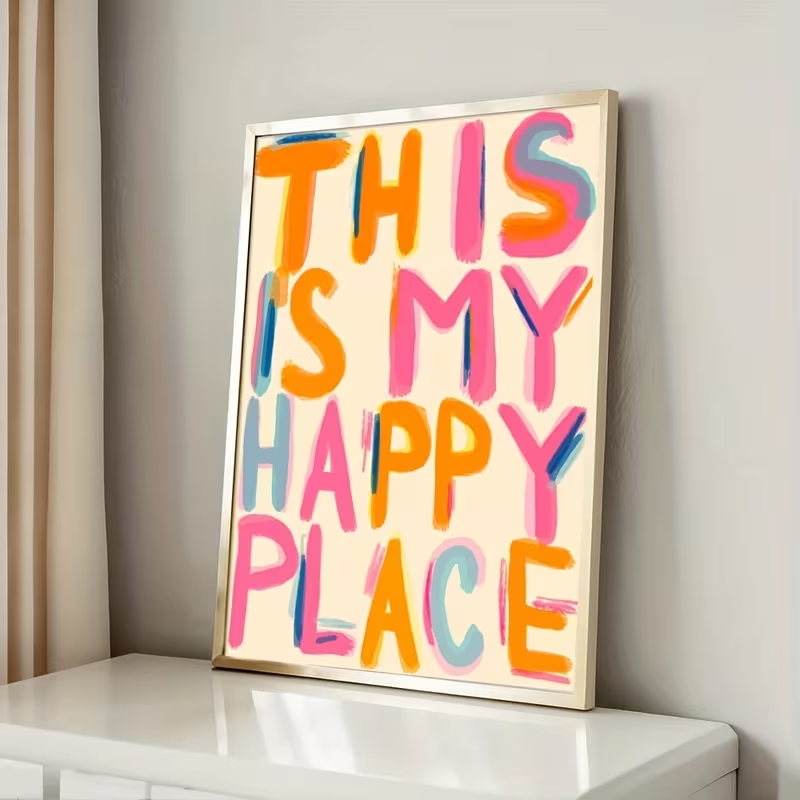 Modern This Is My Happy Place  - đánh giá và giá Home Decor Nepal