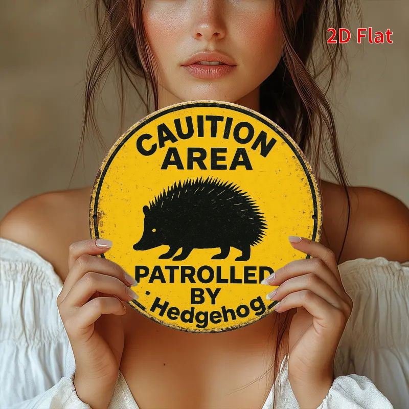 Vintage Rustic Hedgehog Patrol - đánh giá và giá Home Decor Yellow