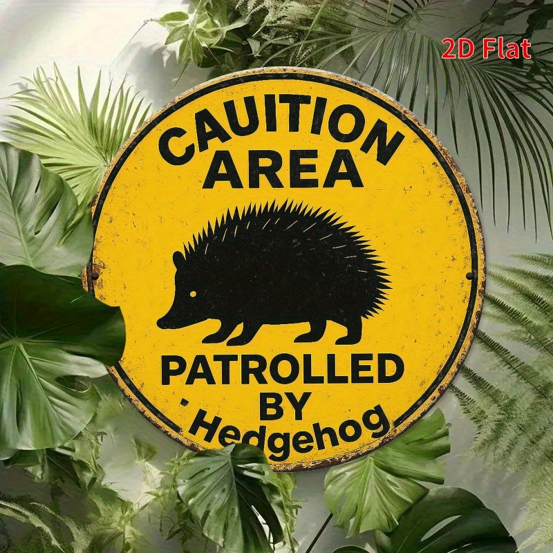 Vintage Rustic Hedgehog Patrol - đánh giá và giá Home Decor Yellow