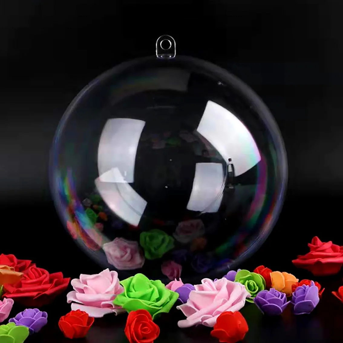 1-20CM Transparent Balls Hollo - đánh giá và giá Home Decor Xmas Gifts