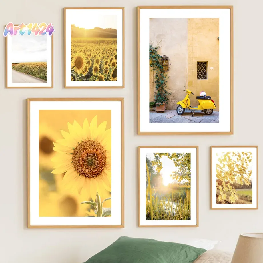 Sunflower Windmill Farmhouse R - đánh giá và giá Home Decor Yellow