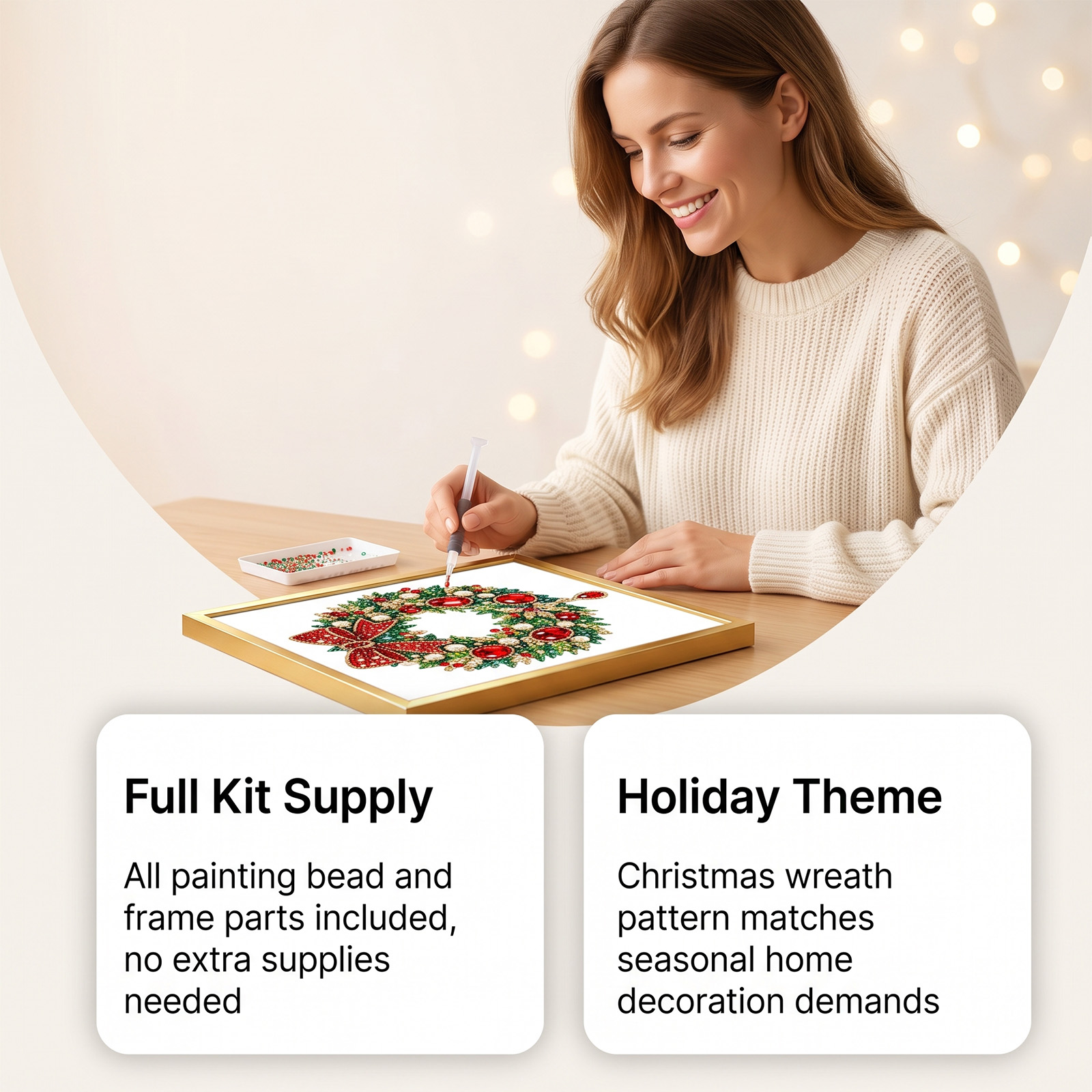 Christmas DIY Diamond Painting - đánh giá và giá Home Decor Xmas Gifts