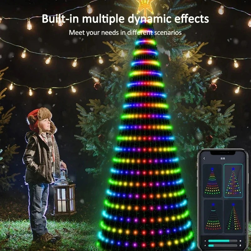 Christmas Star Tree Lights RGB - đánh giá và giá Home Decor Lighting