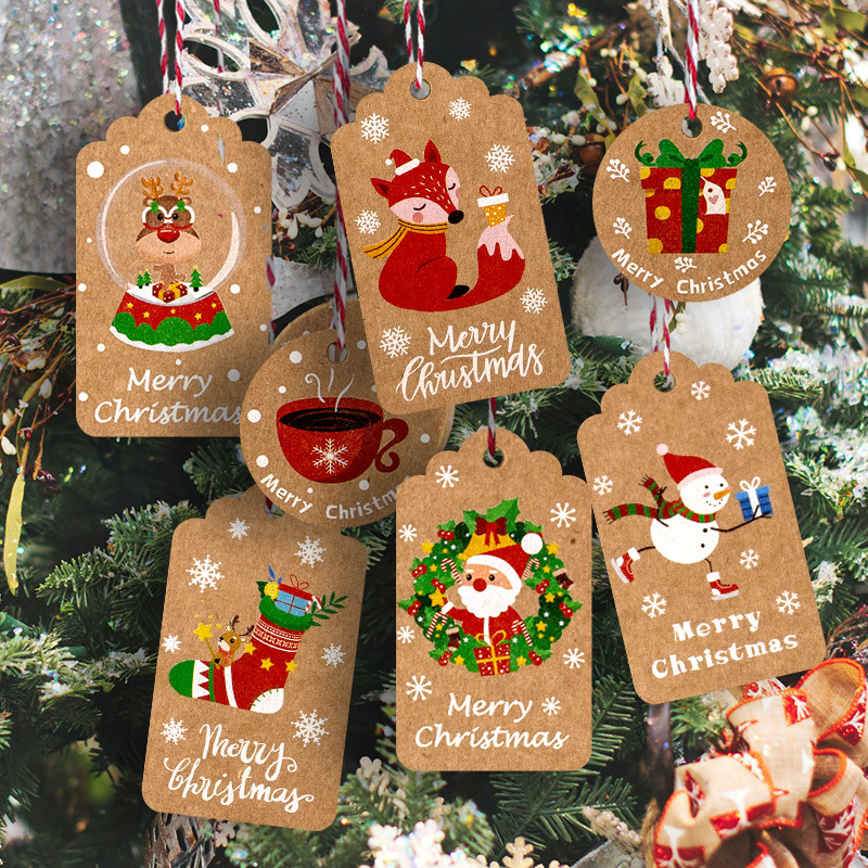 50pcs Merry Christmas Thank Yo - đánh giá và giá Home Decor Xmas Gifts
