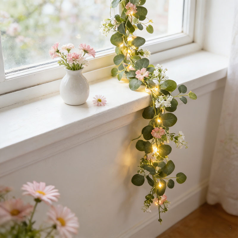 Artificial Eucalyptus Garland  - đánh giá và giá Home Decor Daisy