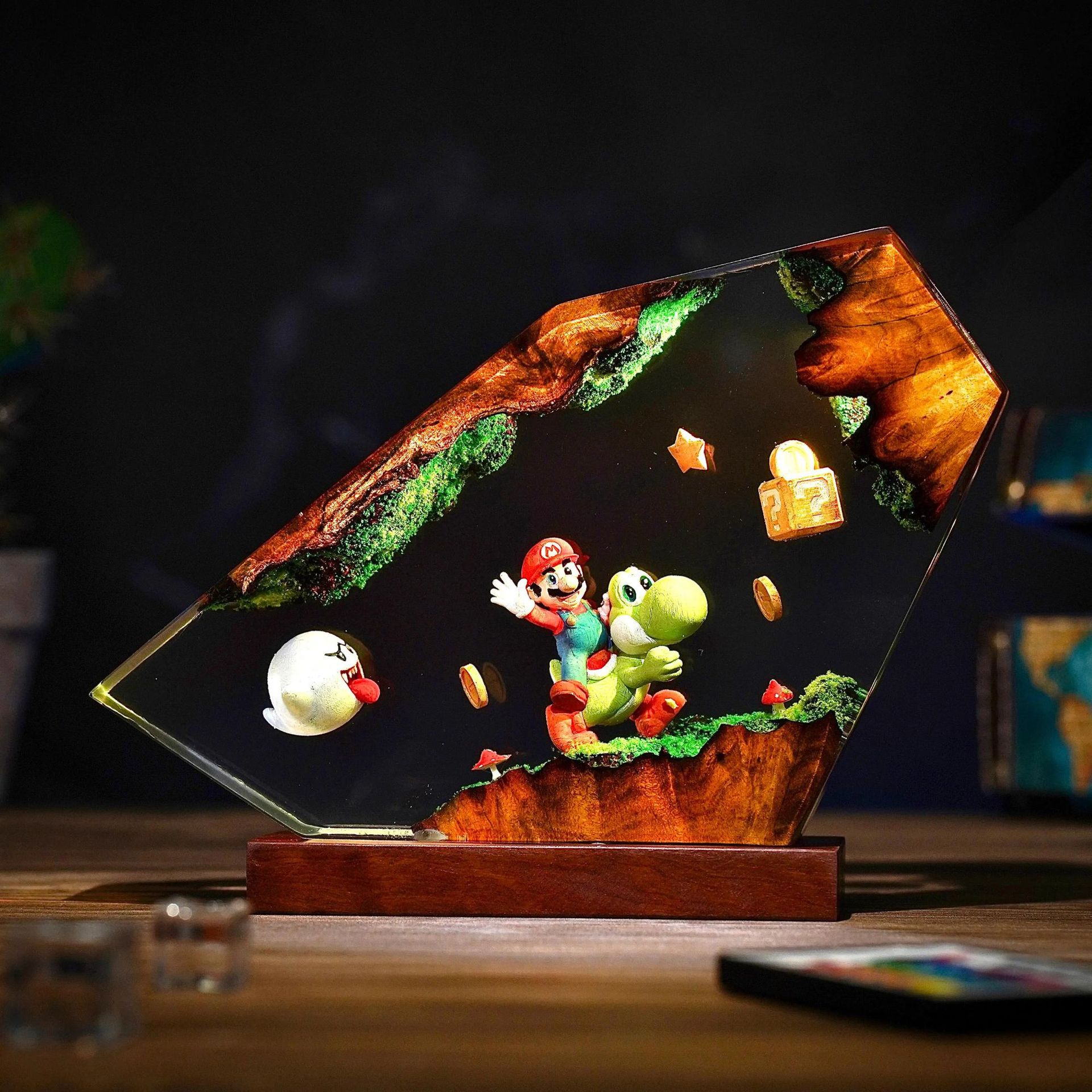 Table Resin Lamp Cartoon Anime - đánh giá và giá Home Decor Resin