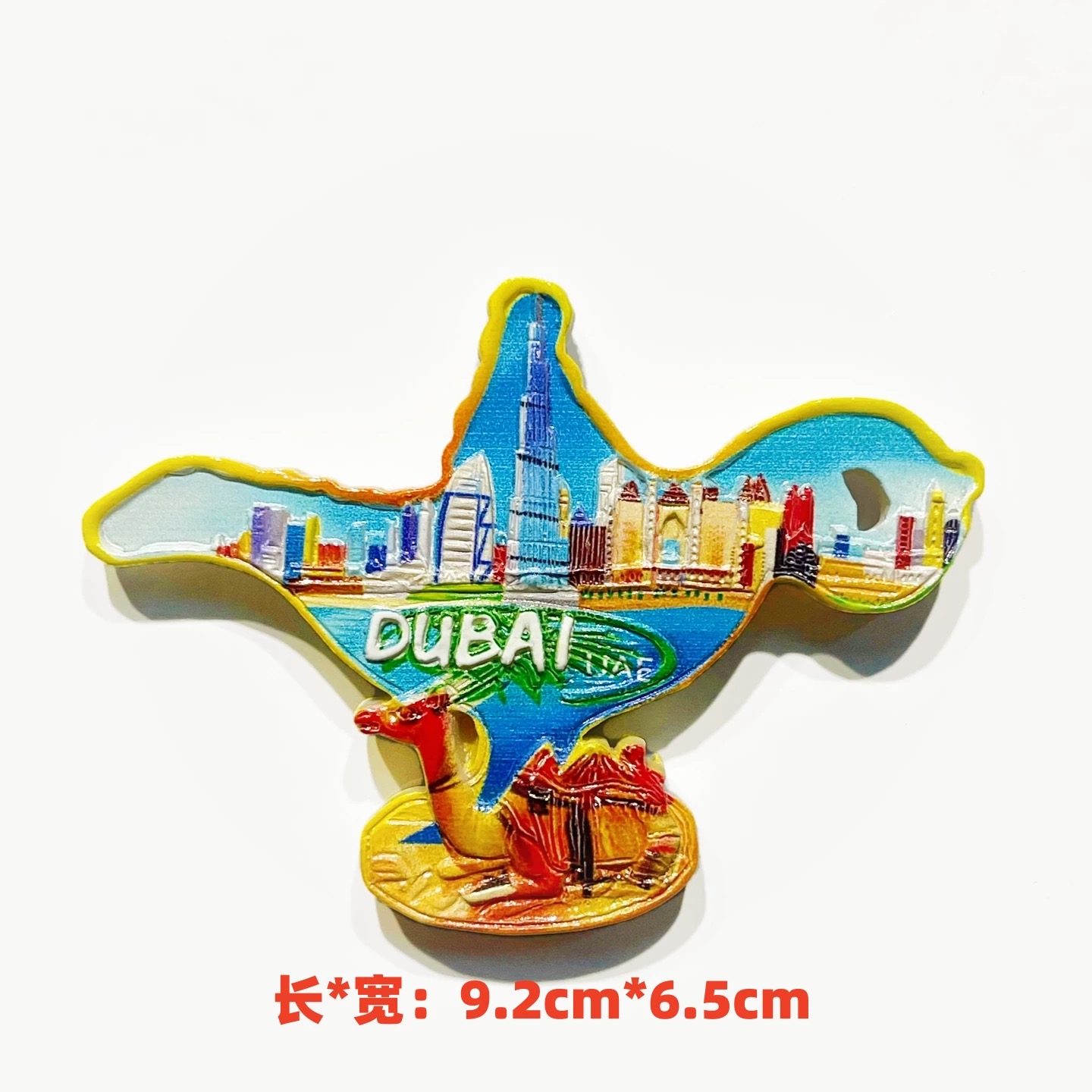 3D Resin Dubai Fridge Magnet U - đánh giá và giá Home Decor Uae