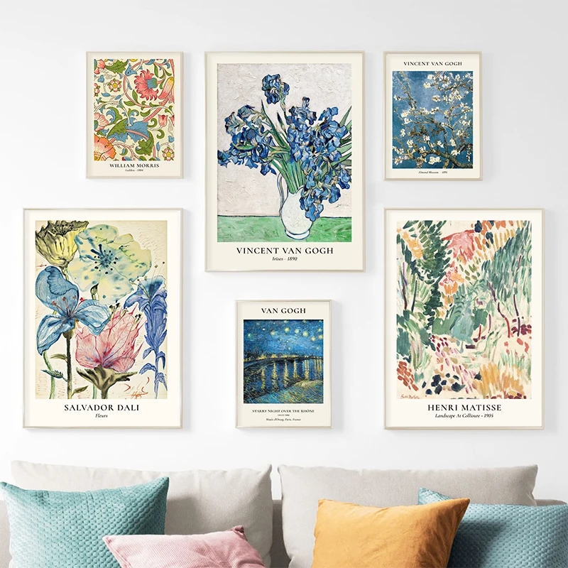 Van Gogh Star Vase Series Wall - đánh giá và giá Home Decor Ikea