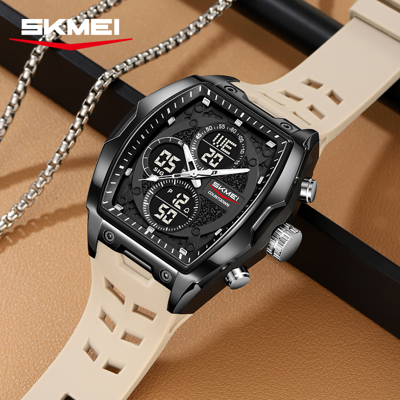 SKMEI 2601 New Business Men's  - đánh giá và giá Vintage Alarm Clock