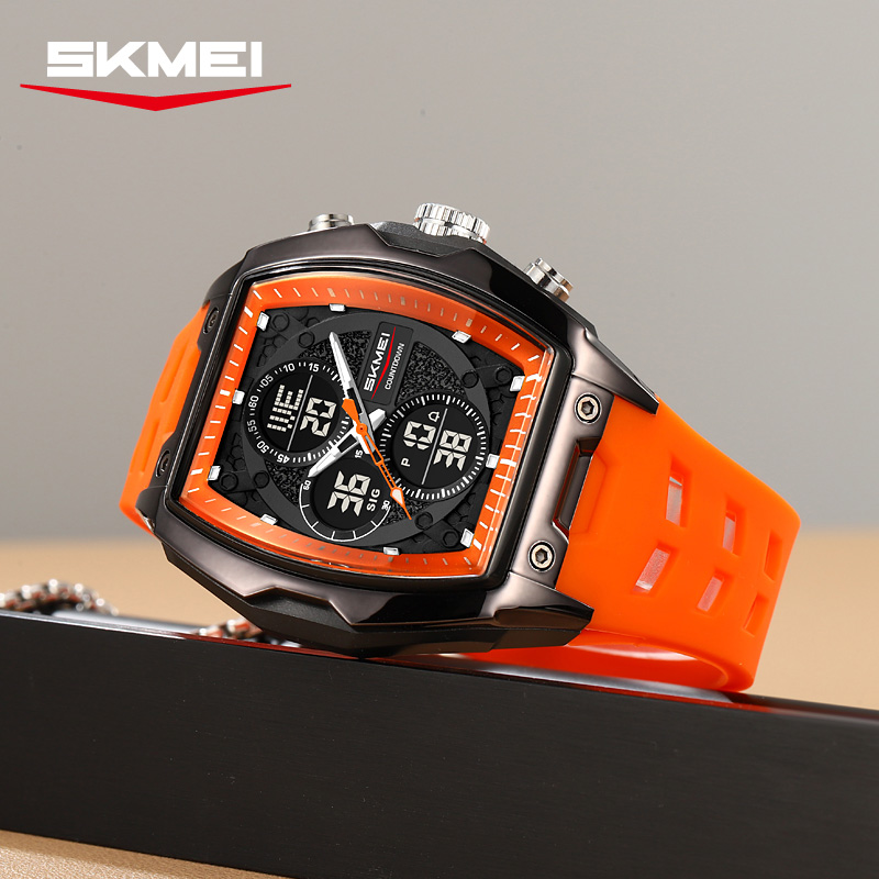 SKMEI 2601 New Business Men's  - đánh giá và giá Vintage Alarm Clock