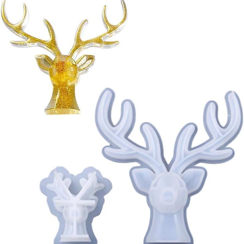 2 Pieces of Deer Antlers Ornam - đánh giá và giá Home Decor Handicraft