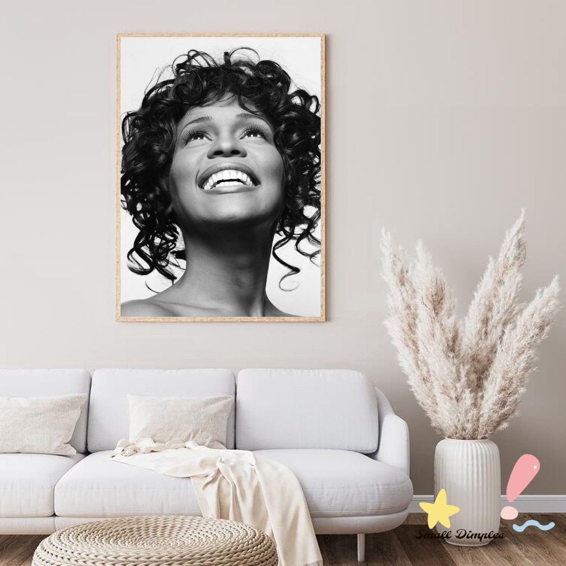 Whitney Houston Music Star Pos - đánh giá và giá Home Decor Houston