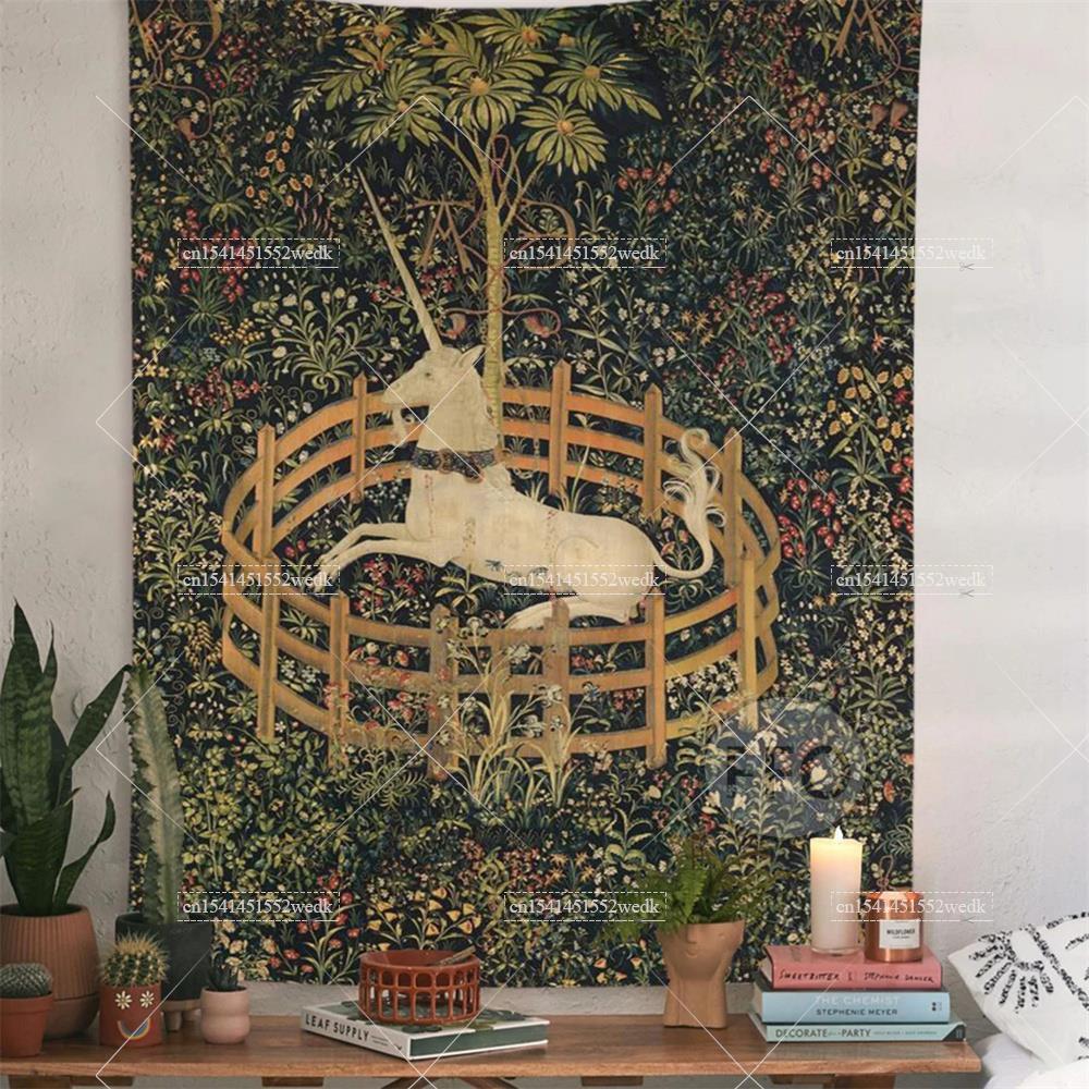 The Unicorn In Captivity Wall  - đánh giá và giá Home Decor Yoga