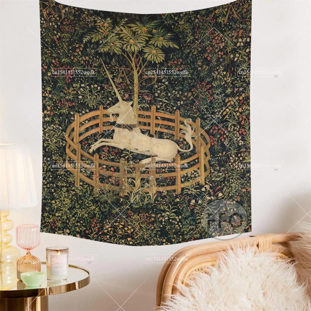 The Unicorn In Captivity Wall  - đánh giá và giá Home Decor Yoga