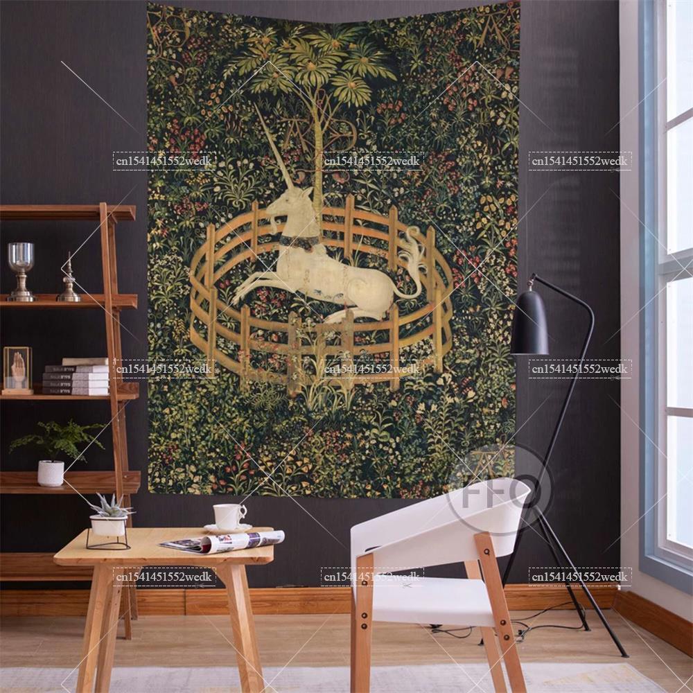 The Unicorn In Captivity Wall  - đánh giá và giá Home Decor Yoga