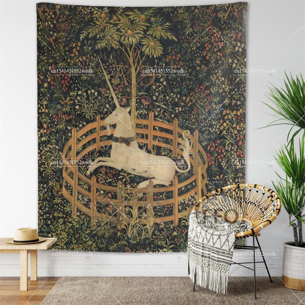 The Unicorn In Captivity Wall  - đánh giá và giá Home Decor Yoga